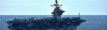 Los hutíes aseguran que atacaron el USS Harry S. Truman, un portaaviones de Estados Unidos que desde el mar Rojo lanza ataques contra las posiciones de los rebeldes proiraníes en Yemen. (Archivo)