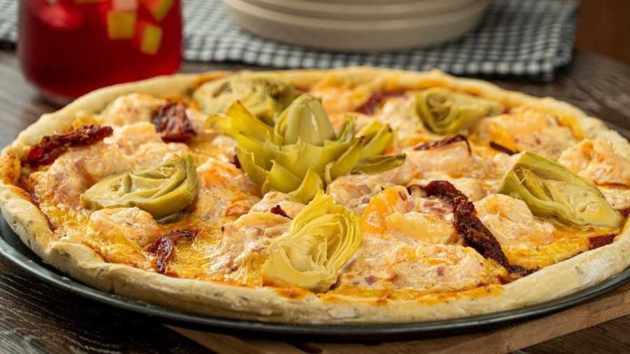 Pizza de flor de alcachofa: disfruta esta rica receta con tus amigos