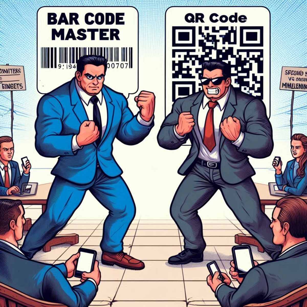 Código de Barras y Código QR origen orígenes historia diferencias