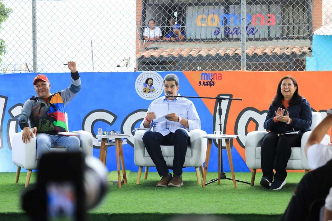 Presidente Maduro insta a las comunidades de Coche a perseverar por un futuro mejor Foto: Prensa Presidencial