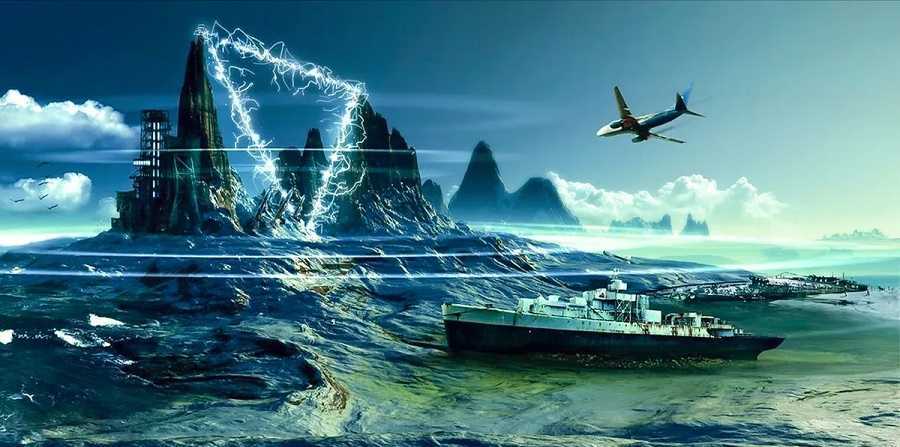 Los gigantes perdidos / Triángulo de las Bermudas: Aguas malditas