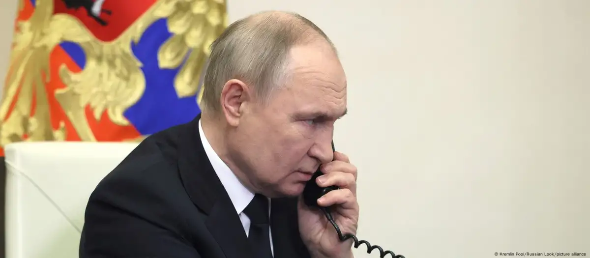 El presidente ruso, Vladímir Putin, y el presidente estadounidense, Donald Trump, han mantenido una conversación telefónica de dos horas (foto de archivo).
