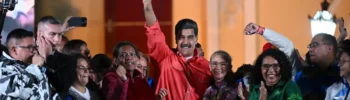 Nicolás Maduro, presidente de Venezuela, proclama una nueva victoria.