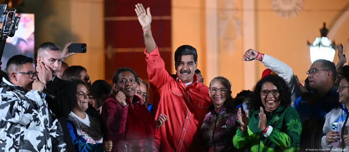 Nicolás Maduro, presidente de Venezuela, proclama una nueva victoria.
