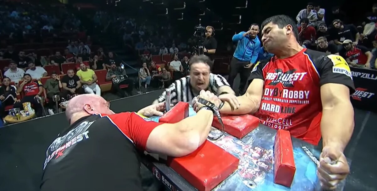 Todd Hutchings atleta de pulso pulseadas