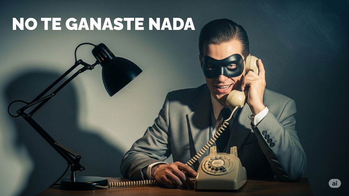 No te ganaste nada esa llamada del exterior es una estafa