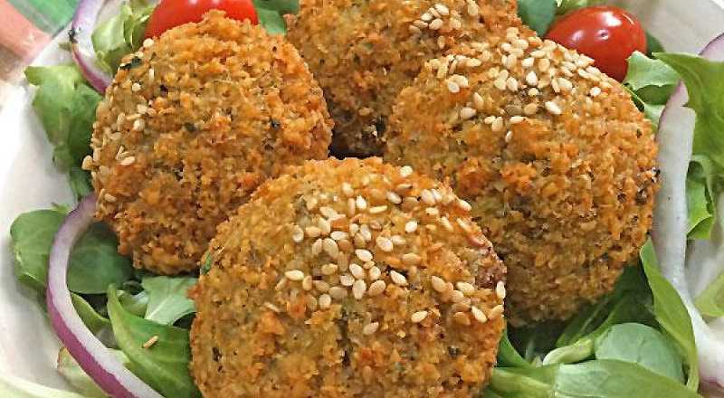 Falafel de garbanzos
