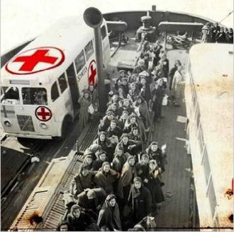 Los autobuses blancos