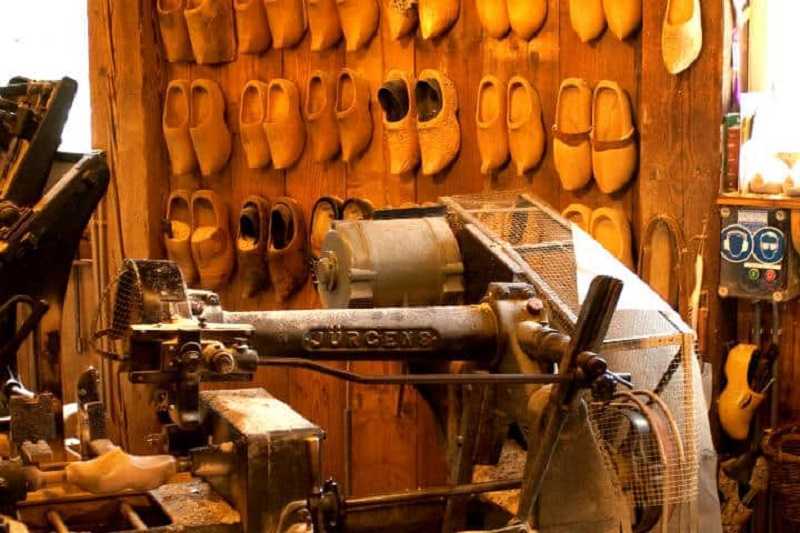 Los zuecos de madera