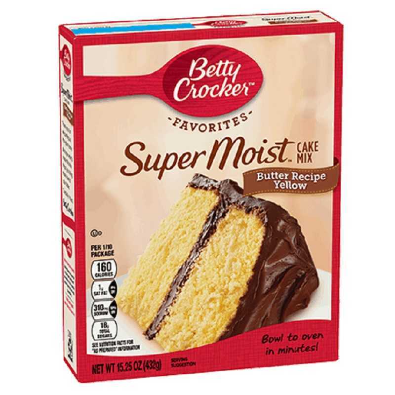 El pastel en caja