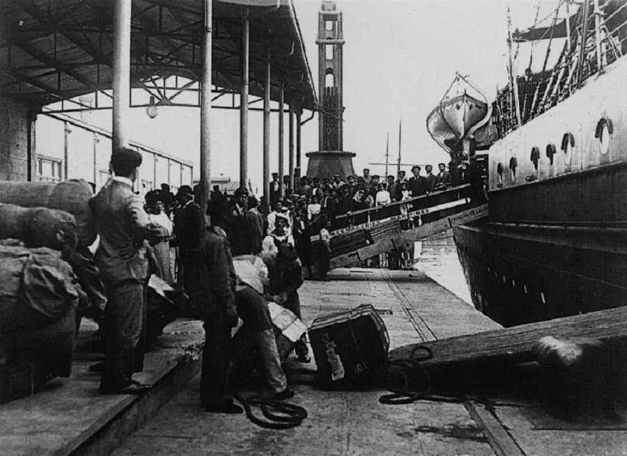 La emigración de millones de europeos