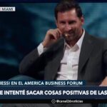 Messi en el America Business Forum