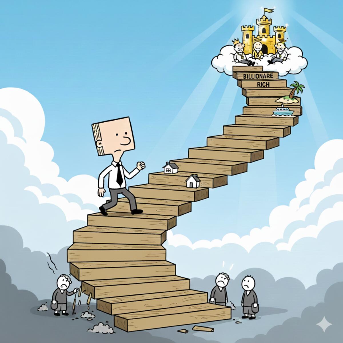 Escalera Financiera: En qué escalón estás