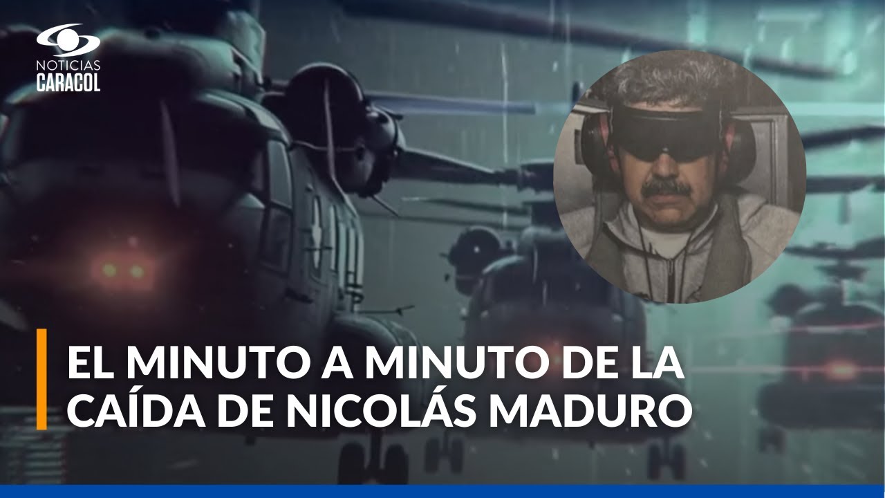 Captura de Maduro minuto a minuto