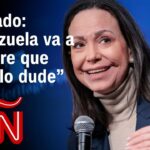 Conferencia María Corina Machado en Washington