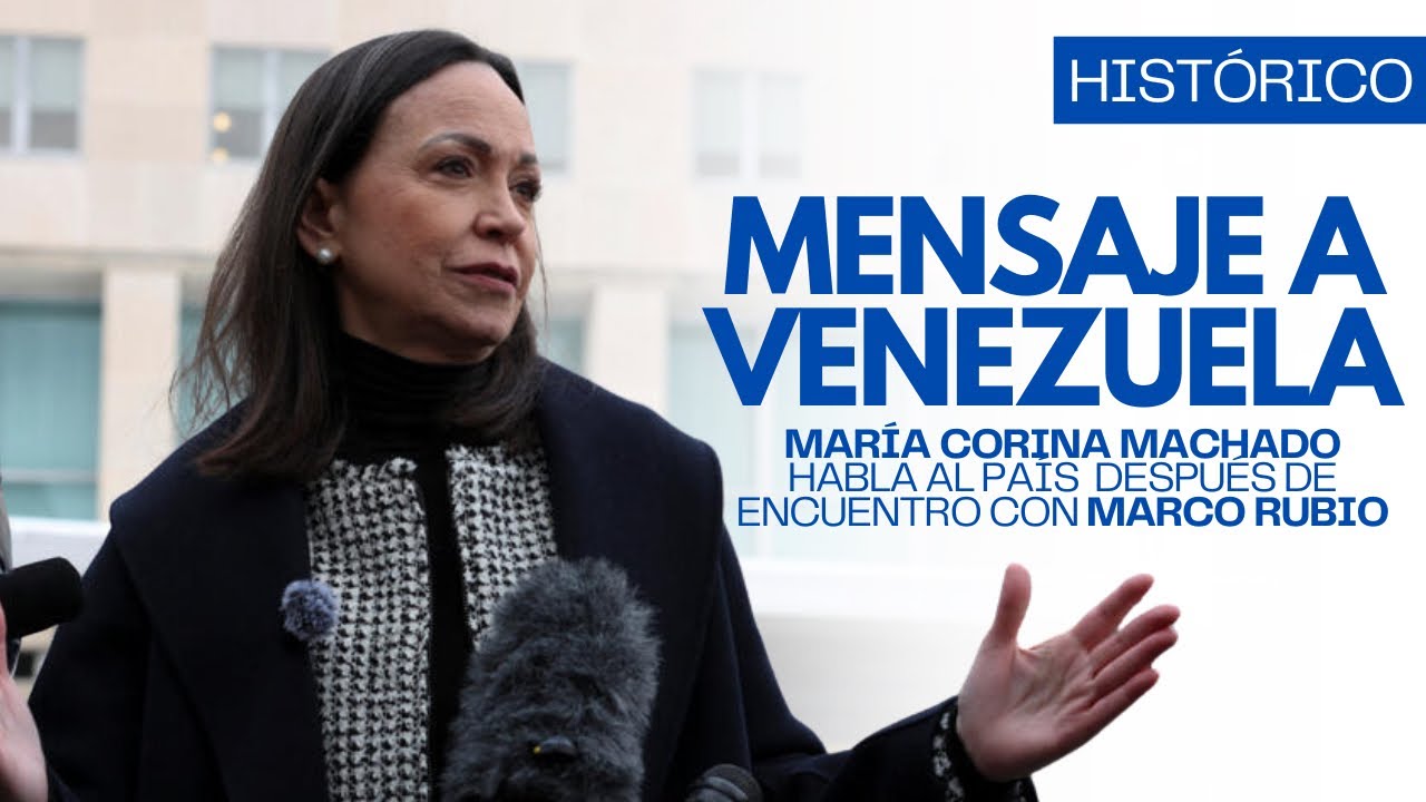 Transición democrática en Venezuela en momentos decisivos según María Corina Machado