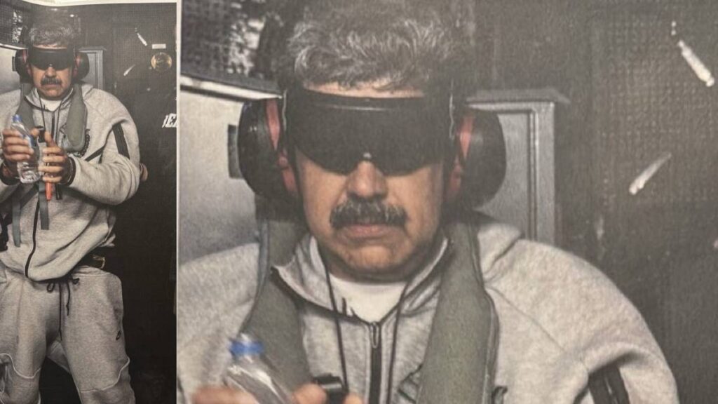 Primera foto de Maduro Capturado