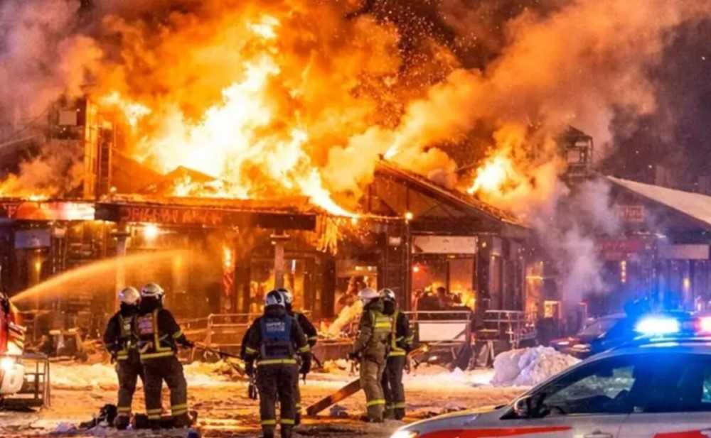 El incendio en Crans-Montana