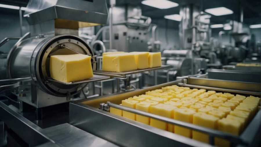 Cómo se hace la mantequilla en fabricas