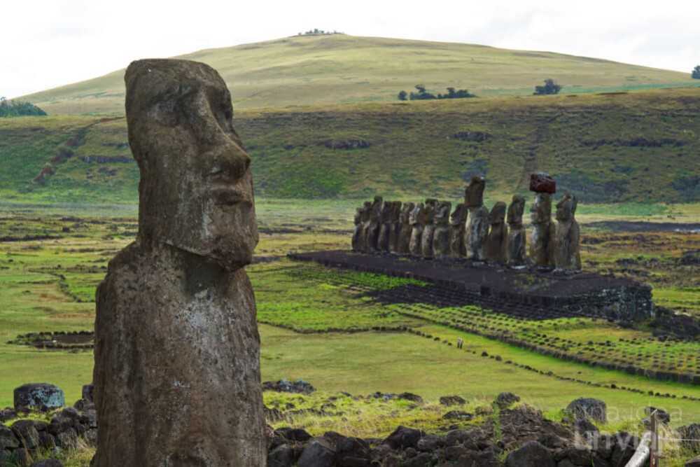 Los Moáis de la Isla de Pacua