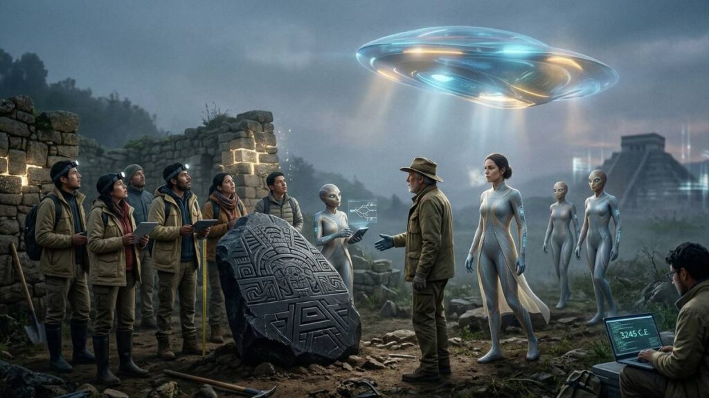 Los aliens son humanos del futuro