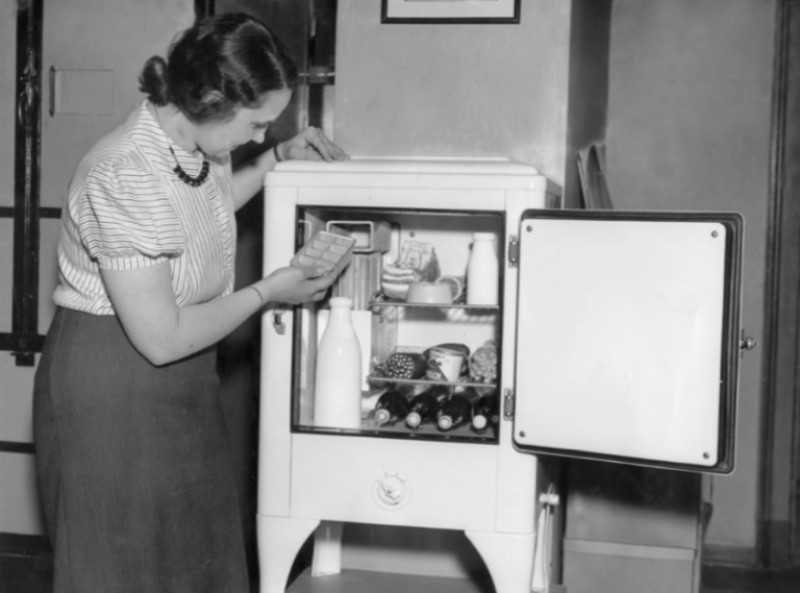 Los primeros refrigeradores