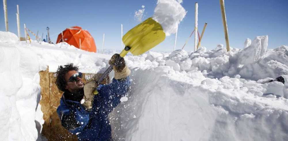 Construcción y peligro en el hielo