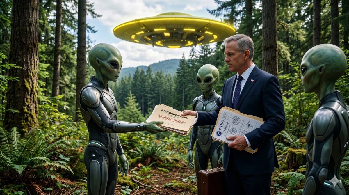 Trump publicará archivos OVNI