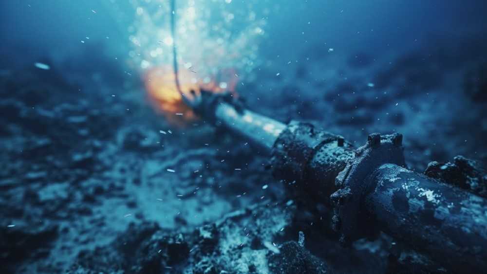 El cable submarino se derritió