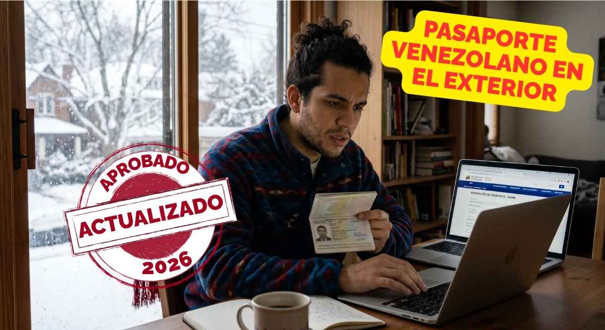 Cómo renovar el pasaporte venezolano en el exterior en 2026