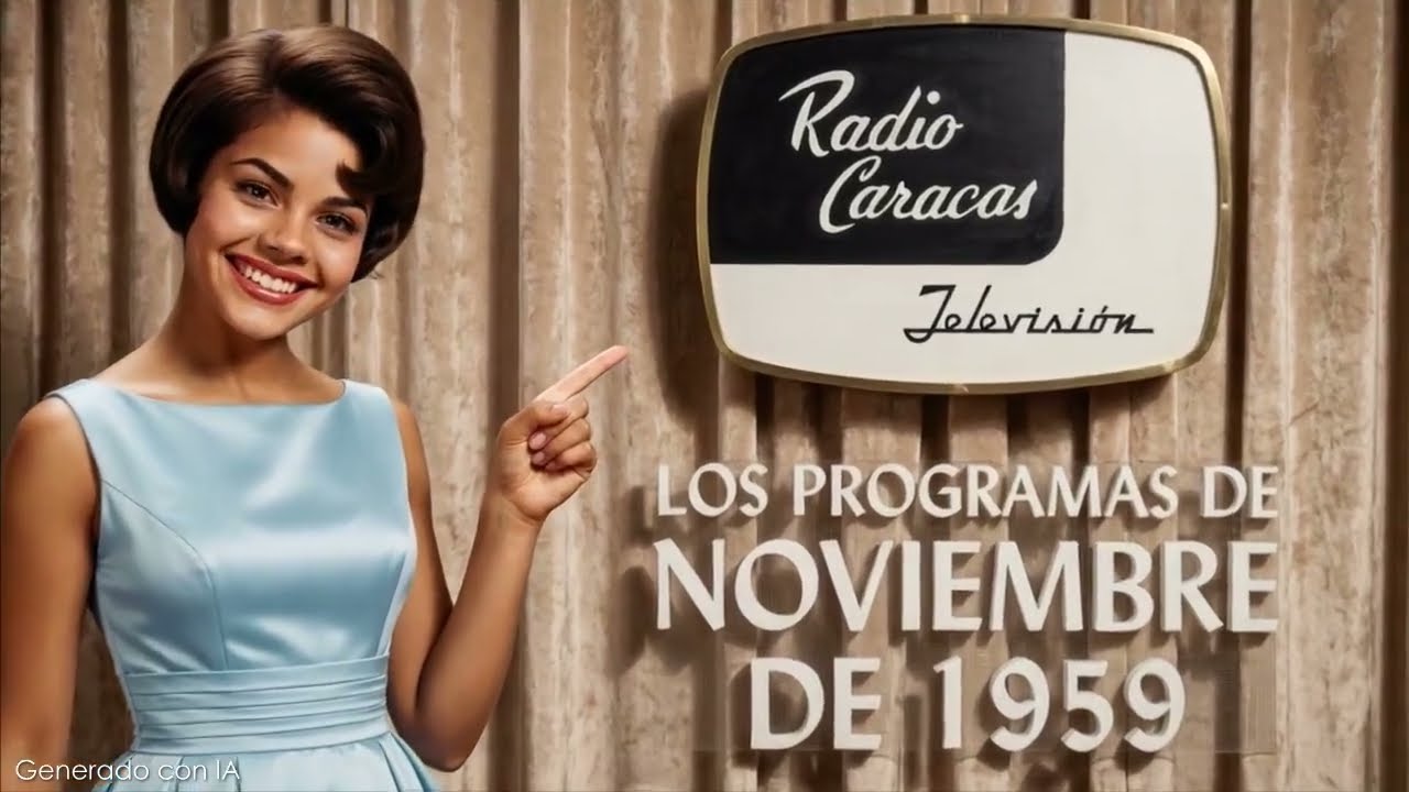 Programación RCTV Noviembre 1959