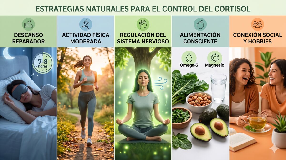 Cómo controlar el cortisol