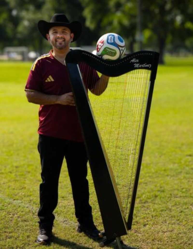 Alex Martínez: El arpa venezolana presente en el mundial 2026