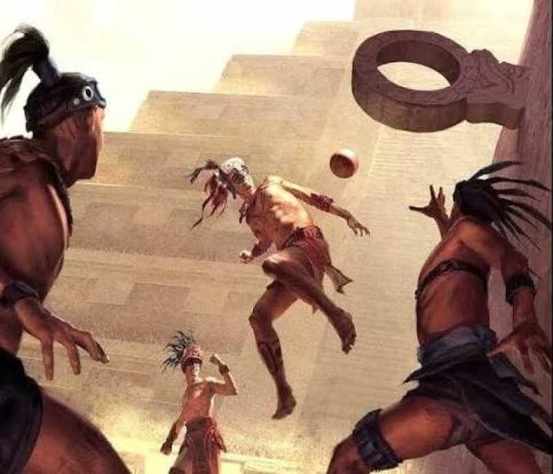 Los aztecas inventaron el futbol