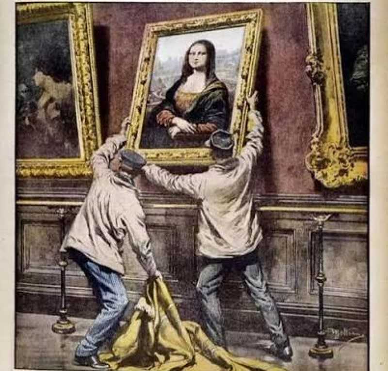 El escape de la Mona Lisa