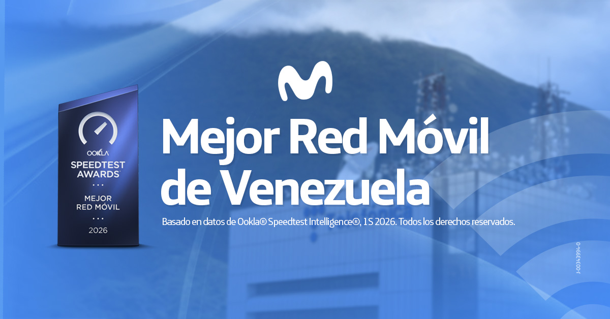 Movistar es la mejor red móvil de venezuela según Ookla