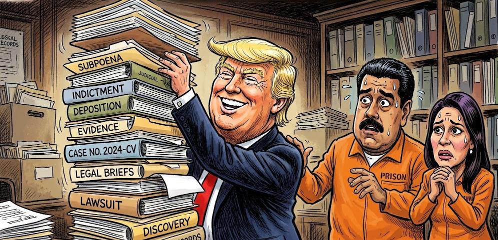 Estados Unidos amplió las acusaciones contra Nicolás Maduro y Cilia Flores