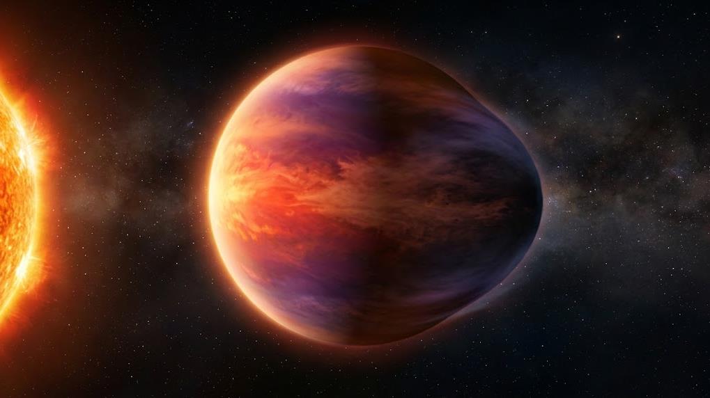 Detectan planeta con joroba