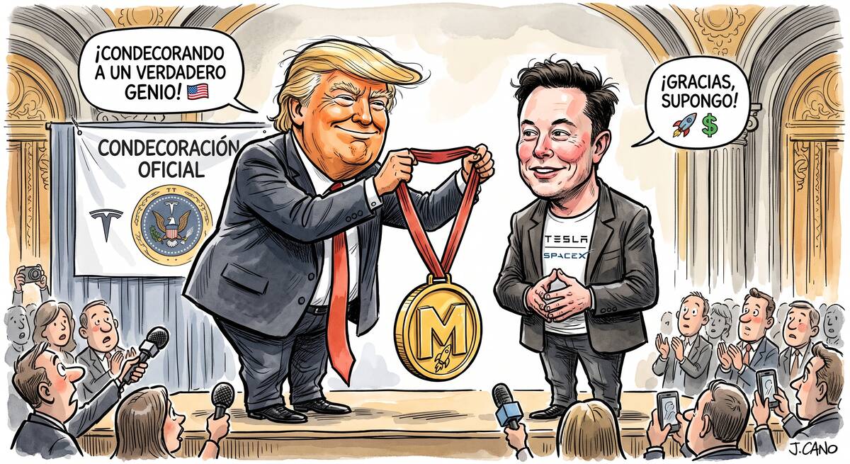 Donald Trump condecoró e Elon Musk con Medalla de la Ciencia